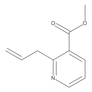 Methyl 2-allylnicotinate Structure