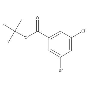 tert-Butyl 3-bromo-5-chlorobenzoate Structure