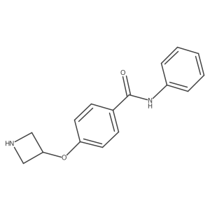 4-(3-Azetidinyloxy)-N-phenylbenzamide Structure