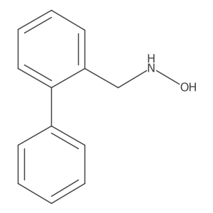 N-[(2-phenylphenyl)methyl]hydroxylamine Structure