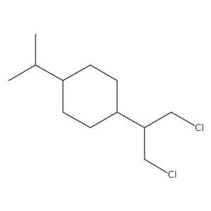 1-(1,3-Dichloropropan-2-yl)-4-(propan-2-yl)cyclohexane结构式