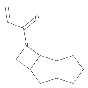 1-{9-Azabicyclo[6.2.0]decan-9-yl}prop-2-en-1-one Structure