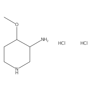 4-Methoxypiperidin-3-amine dihydrochloride Structure