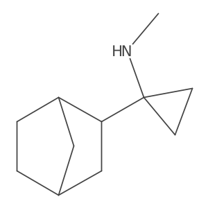 1-{bicyclo[2.2.1]heptan-2-yl}-N-methylcyclopropan-1-amine Structure
