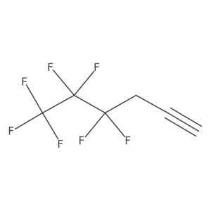 4,4,5,5,6,6,6-Heptafluorohex-1-yne结构式