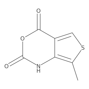 7-methyl-1H,2H,4H-thieno[3,4-d][1,3]oxazine-2,4-dione Structure