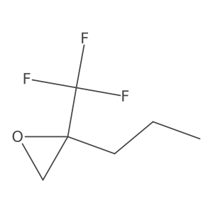 2-Propyl-2-(trifluoromethyl)oxirane Structure