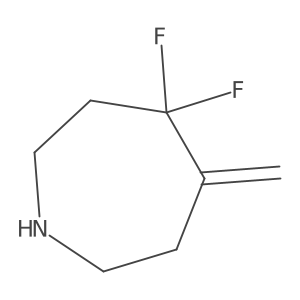 4,4-Difluoro-5-methylideneazepane Structure
