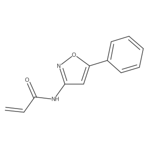 N-(5-Phenyl-1,2-oxazol-3-yl)prop-2-enamide Structure