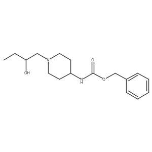 benzyl N-[1-(2-hydroxybutyl)piperidin-4-yl]carbamate Structure