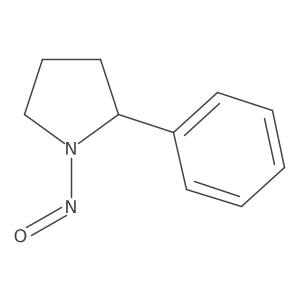 1-Nitroso-2-phenylpyrrolidine Structure