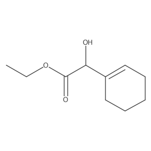 Ethyl 2-(1-cyclohexenyl)-2-hydroxyacetate结构式