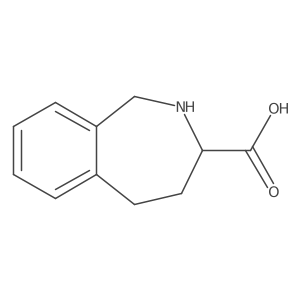 2,3,4,5-tetrahydro-1H-2-benzazepine-3-carboxylic acid Structure