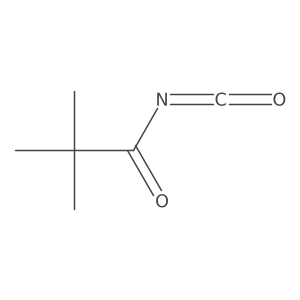 2,2-Dimethylpropanecarbonyl isocyanate Structure