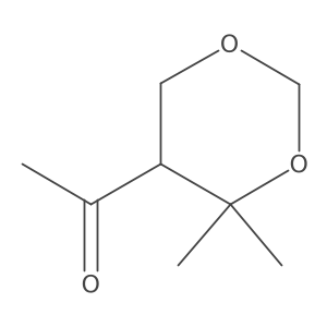 1-(4,4-Dimethyl-1,3-dioxan-5-yl)ethanone Structure