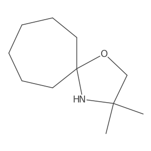 3,3-Dimethyl-1-oxa-4-azaspiro[4.6]undecane Structure