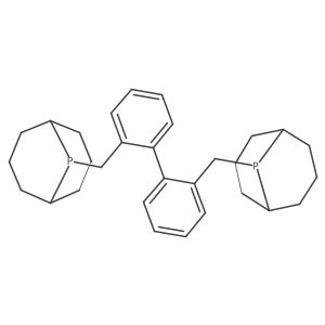 2,2'-Bis(9-phosphabicyclo[3.3.1]nonan-9-ylmethyl)-1,1'-biphenyl Structure