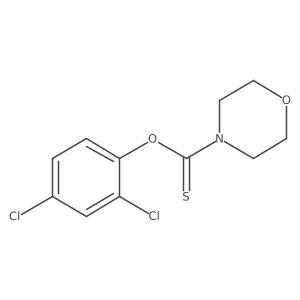 O-(2,4-Dichlorophenyl) 4-morpholinecarbothioate Structure