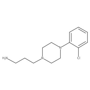 3-[4-(2-Chlorophenyl)piperazin-1-yl]propan-1-amine结构式