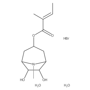 Meteloidine hydrobromide dihydrate Structure