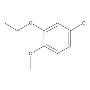 4-Chloro-2-ethoxy-1-methoxybenzene结构式