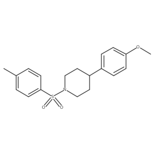 4-(4-Methoxyphenyl)-1-(toluene-4-sulfonyl)piperidine Structure