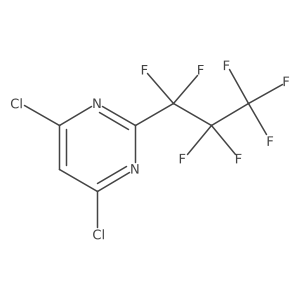 FC(F)(F)C(F)(F)C(F)(F)c1nc(Cl)cc(Cl)n1结构式