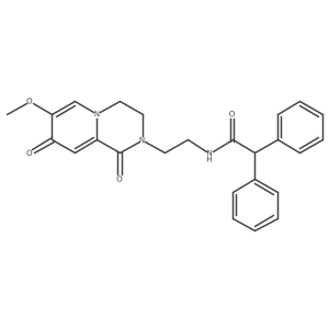 N-(2-(7-methoxy-1,8-dioxo-3,4-dihydro-1H-pyrido[1,2-a]pyrazin-2(8H)-yl)ethyl)-2,2-diphenylacetamide Structure