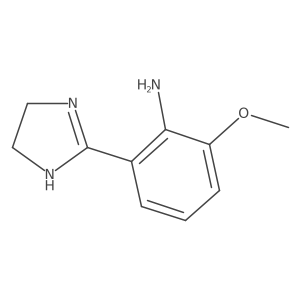 2-(4,5-dihydro-1H-imidazol-2-yl)-6-methoxyaniline Structure