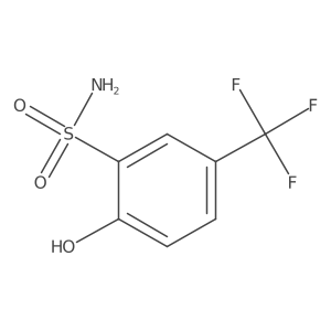 2-Hydroxy-5-(trifluoromethyl)benzenesulfonamide Structure