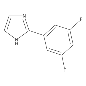 2-(3,5-difluorophenyl)-1H-imidazole Structure