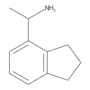 (R)-1-(2,3-Dihydro-1H-inden-4-yl)ethanamine Structure