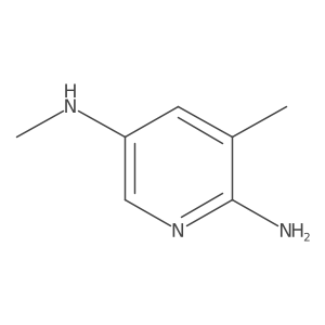 N3,5-dimethylpyridine-2,5-diamine结构式
