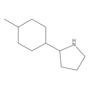 2-(4-Methylcyclohexyl)pyrrolidine Structure