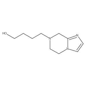 Imidazo[1,2-a]pyrazine-7(8h)-butanol,5,6-dihydro-结构式