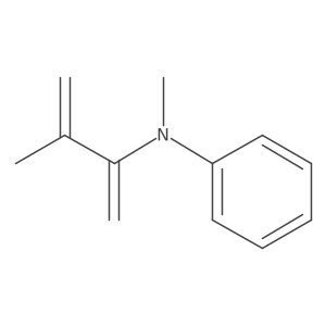 N-methyl-N-(3-methylbuta-1,3-dien-2-yl)aniline结构式