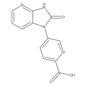 5-(2-Oxo-2,3-dihydroimidazo[4,5-b]pyridin-1-yl)picolinic acid Structure