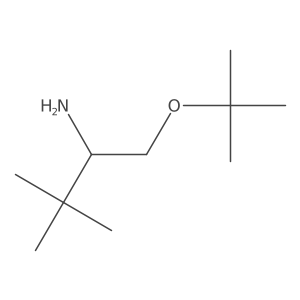 2-Butanamine, 1-(1,1-dimethylethoxy)-3,3-dimethyl-, (2S)-结构式