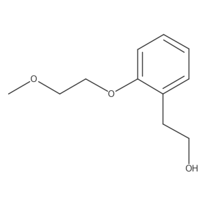 2-[2-(2-Methoxyethoxy)phenyl]ethanol Structure