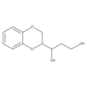 1-(2,3-Dihydrobenzo[b][1,4]dioxin-2-yl)propane-1,3-diol Structure