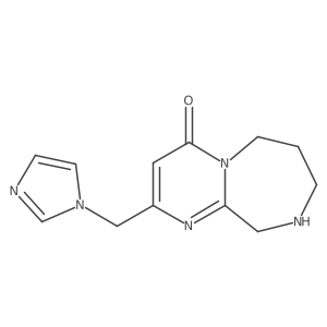 2-((1H-Imidazol-1-Yl)Methyl)-7,8,9,10-Tetrahydropyrimido[1,2-A][1,4]Diazepin-4(6H)-One Structure