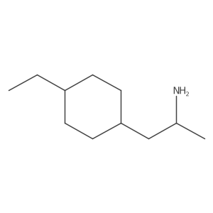 1-(4-Ethylcyclohexyl)propan-2-amine Structure