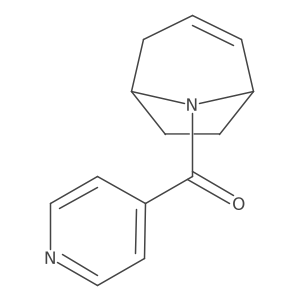 8-(Pyridine-4-carbonyl)-8-azabicyclo[3.2.1]oct-2-ene结构式
