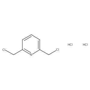 2,6-Bis(chloromethyl)pyridinedihydrochloride结构式