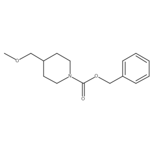Benzyl 4-(methoxymethyl)piperidine-1-carboxylate结构式