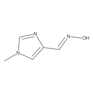 N-[(1-methyl-1H-imidazol-4-yl)methylidene]hydroxylamine结构式