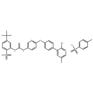 Ono-7579 tosylate结构式