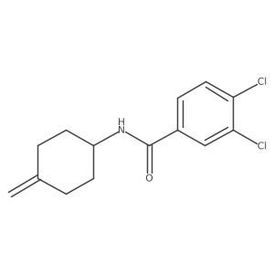 3,4-dichloro-N-(4-methylidenecyclohexyl)benzamide结构式