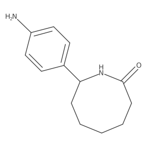 8-(4-Aminophenyl)azocan-2-one Structure