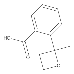 2-(2-Methyloxetan-2-yl)benzoic acid结构式